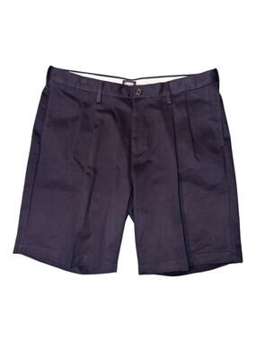 Lands' End Men's Size 38 Navy 9" Comfort Waist Traditional Fit Chino Short